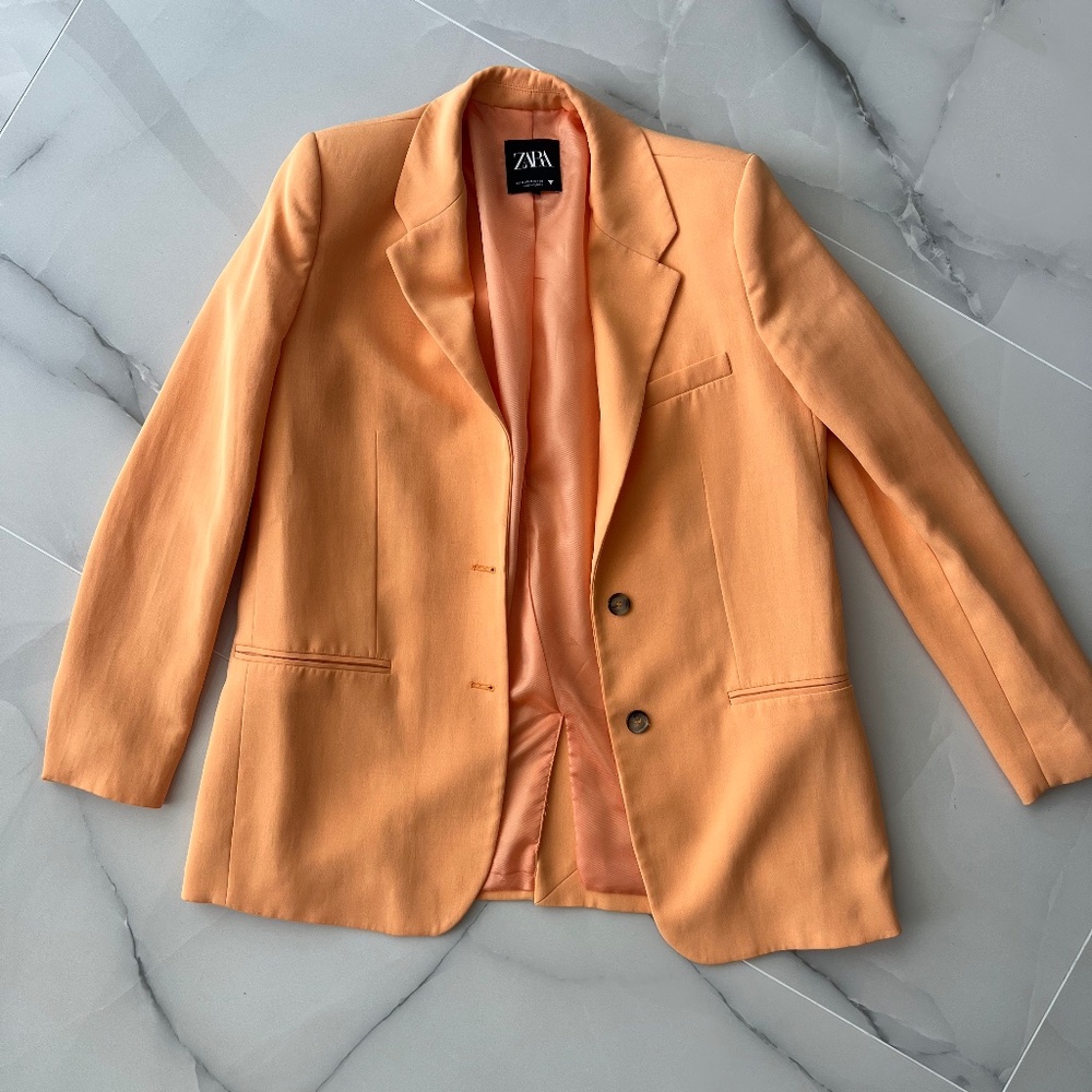 ZARA BLAZER ORANGE